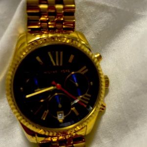 Gold Michael Kora Watch